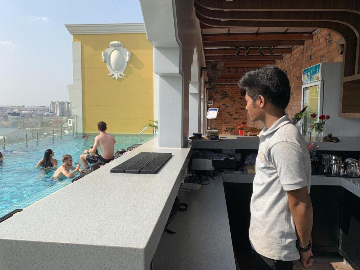 Tk View Hotel & Apartment Phnom Penh Exterior foto