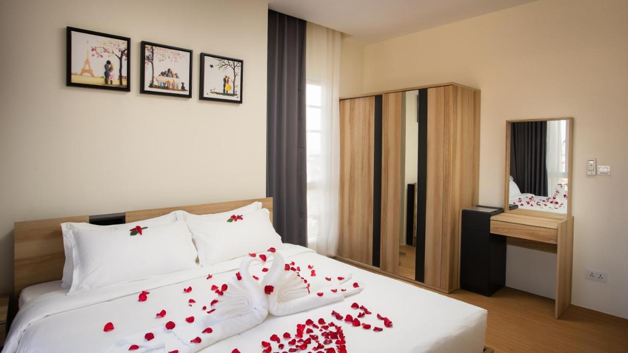 Tk View Hotel & Apartment Phnom Penh Exterior foto