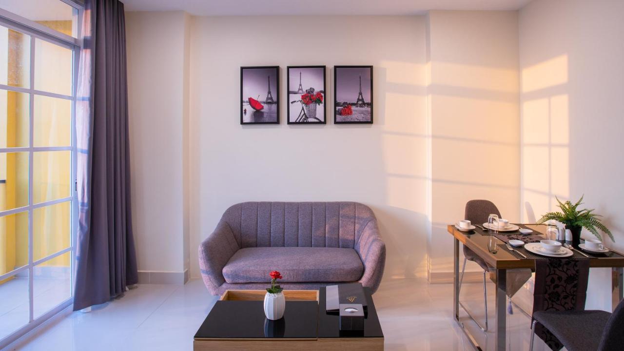 Tk View Hotel & Apartment Phnom Penh Exterior foto